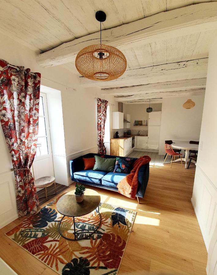 Appartement Cosy En Coeur De Bourg La Plaine-sur-Mer Luaran gambar